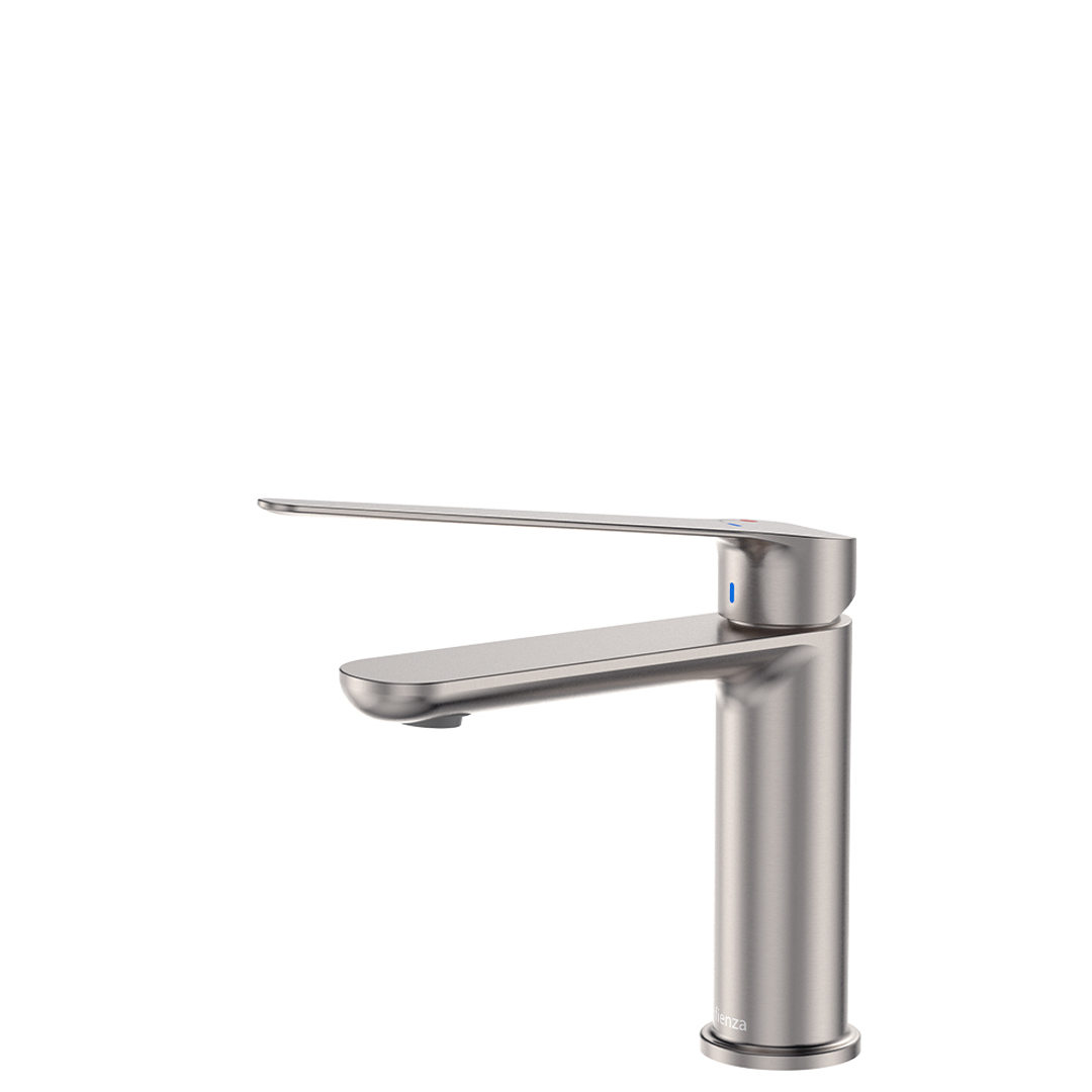 Fienza Empire Care Basin Mixer Cold Start Brushed Nickel Lf