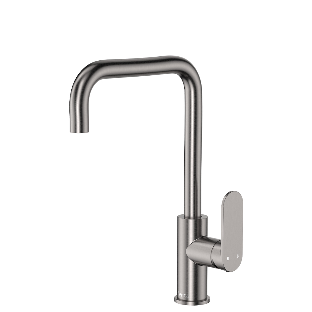 Fienza Empire Slim Sink Mixer Gun Metal Lf