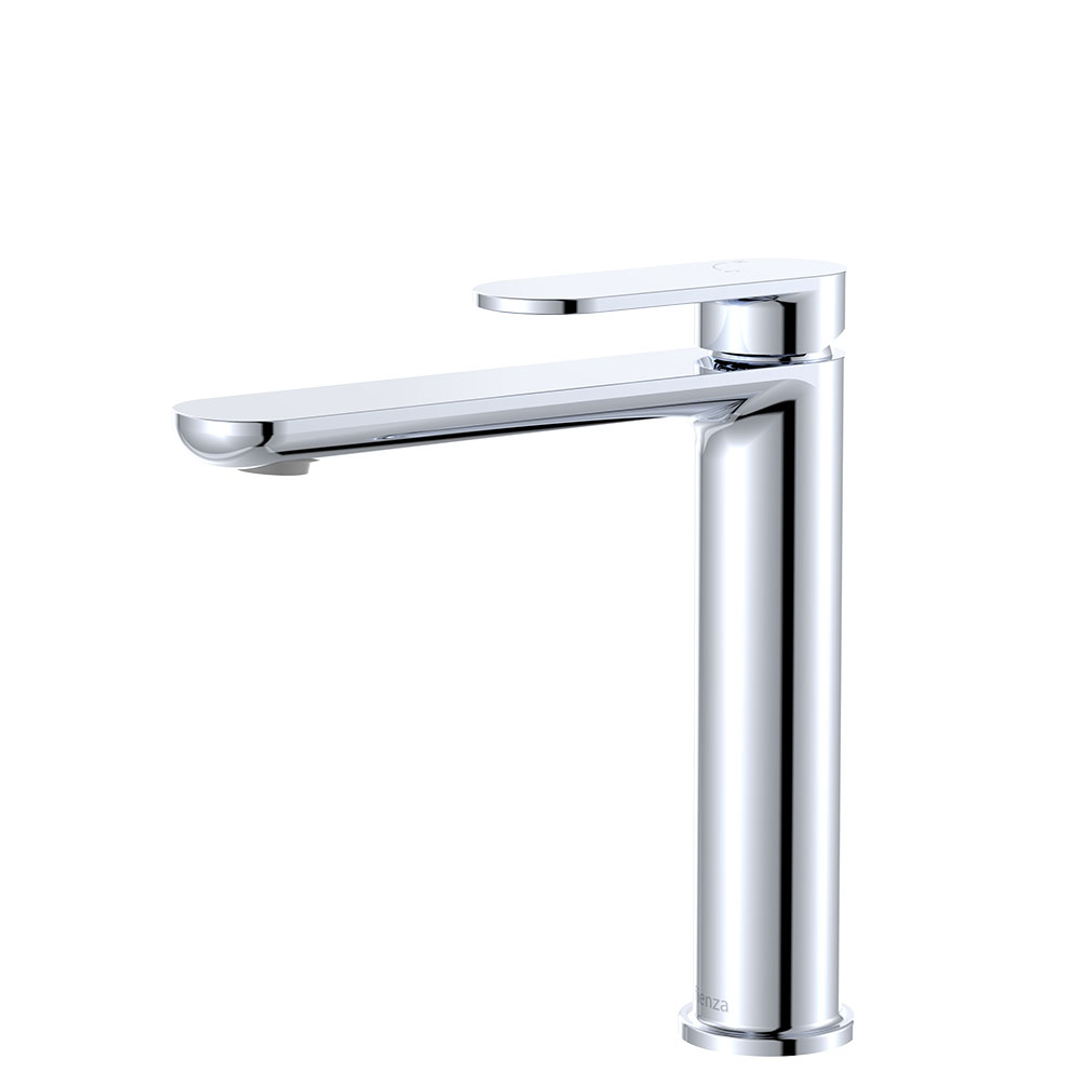 Fienza Empire Slim Medium Basin Mixer Cold Start Chrome Lf