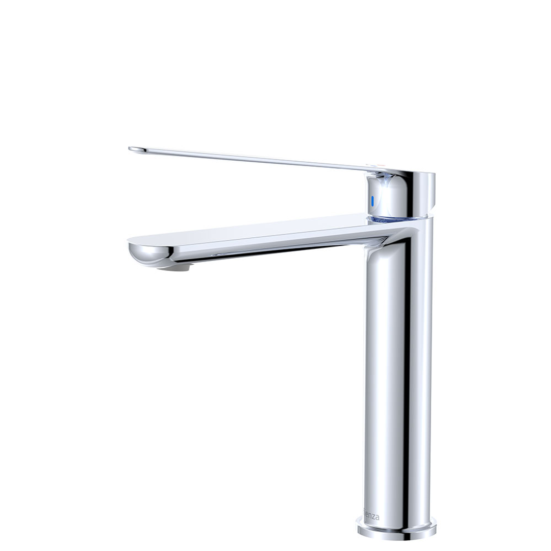 Fienza Empire Slim Care Medium Basin Mixer Cold Start Chrome Lf