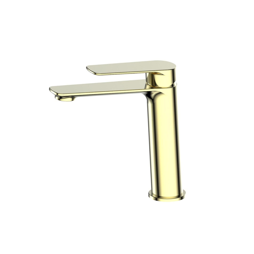 Greens Novi Basin Mixer Mid Brushed Brass