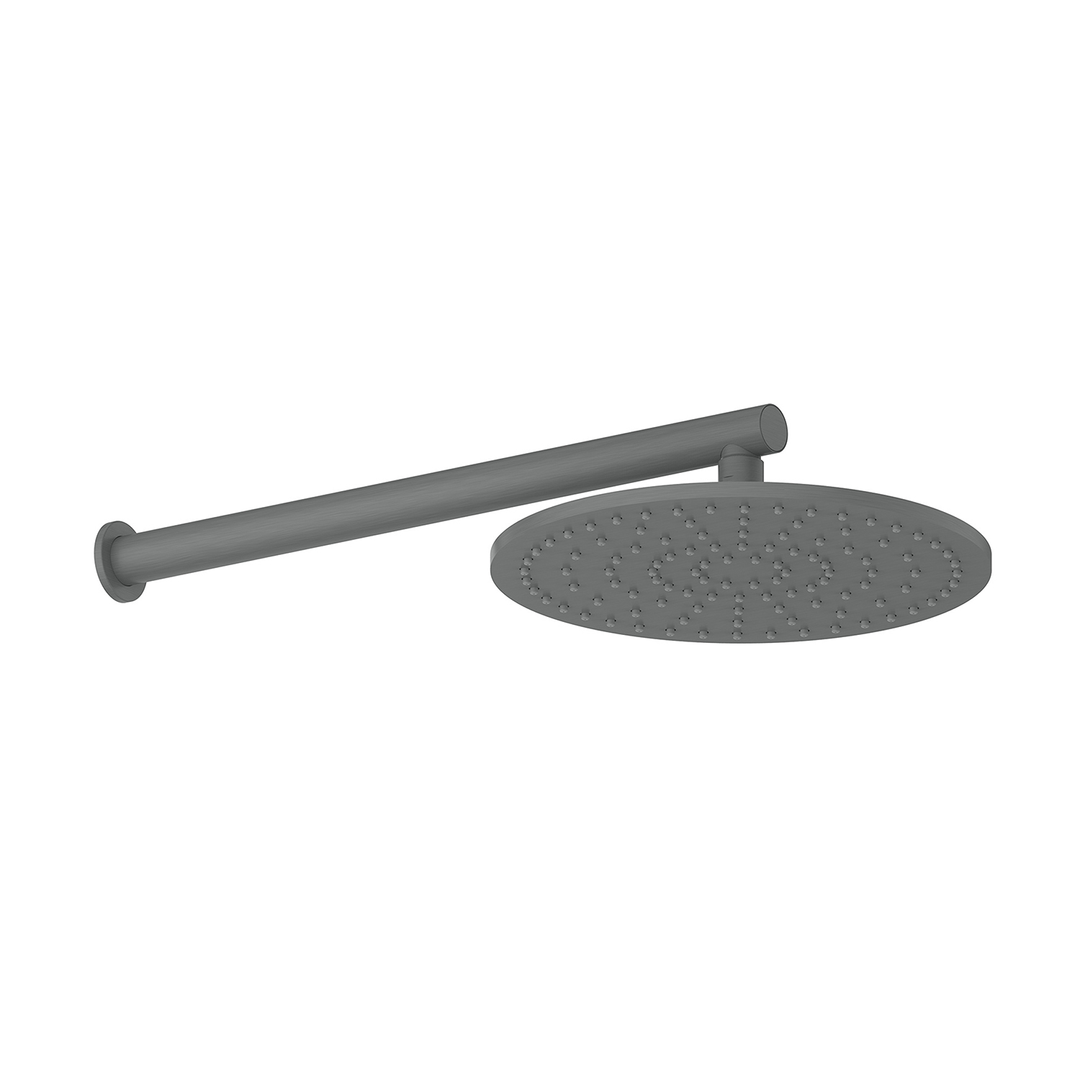 Greens Lavish Brass Wall Shower Pvd Gun Metal