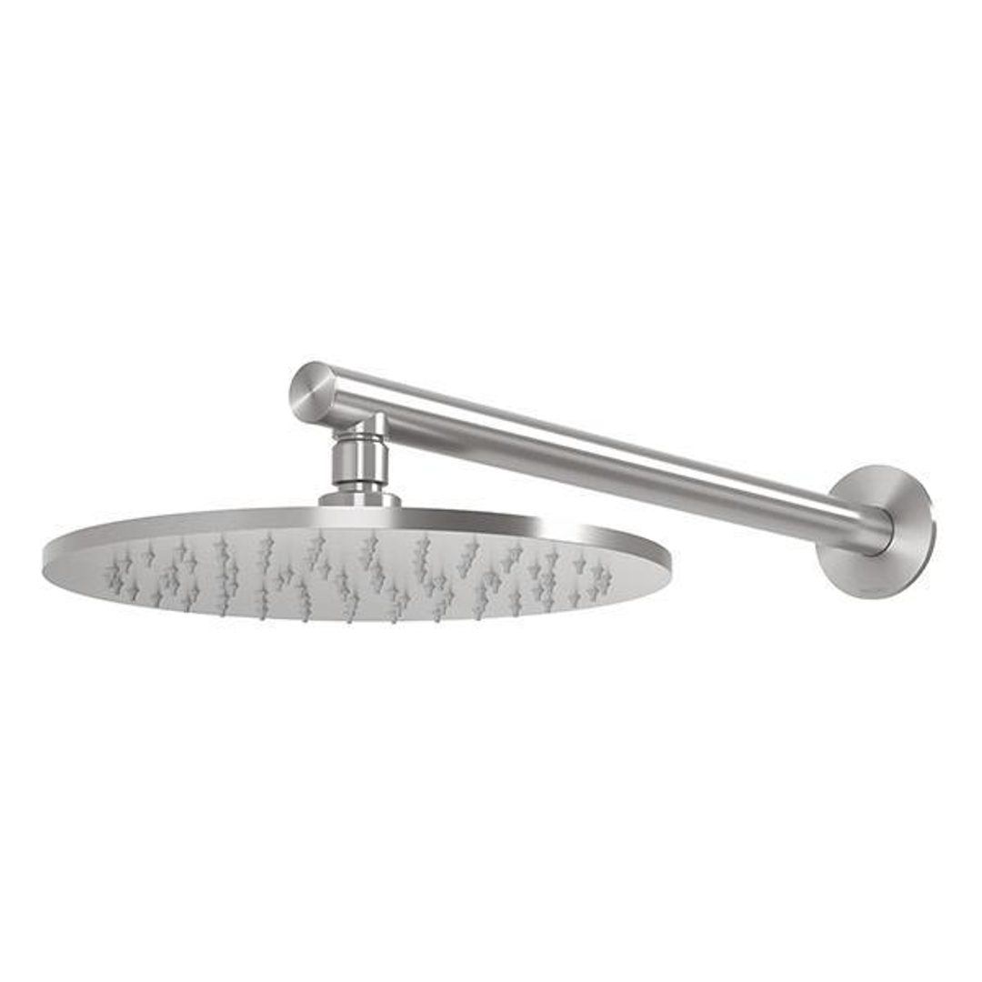 Phoenix Vivid Slimline Ss 316 Shower Arm & 250Mm Rose Stainless Steel