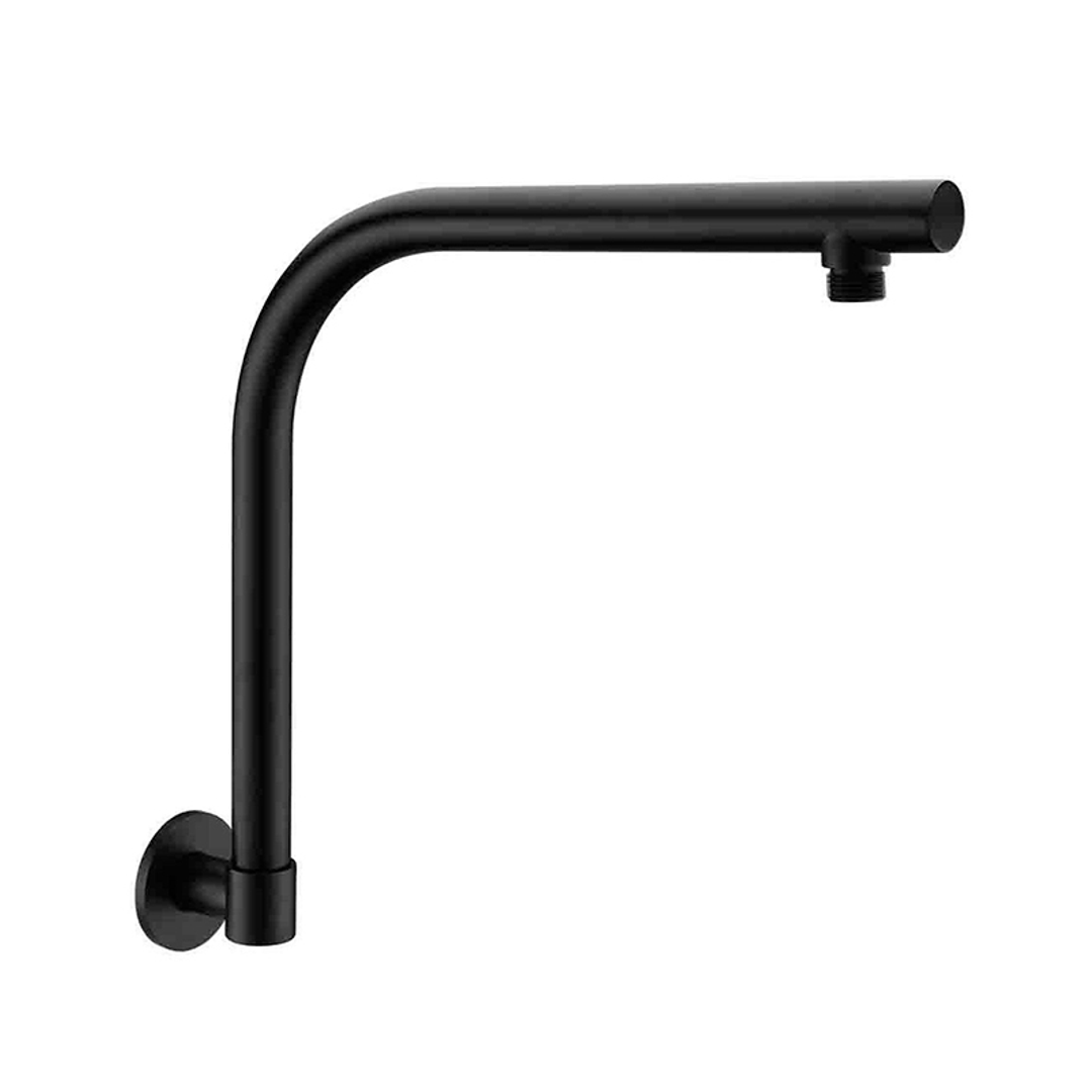 Otti Pavia Swivel Gooseneck Shower Arm Black