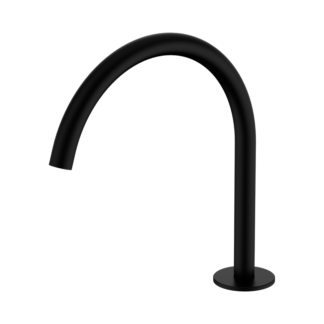 Nero Serenity Bath/Kitchen Arc Spout Matte Black