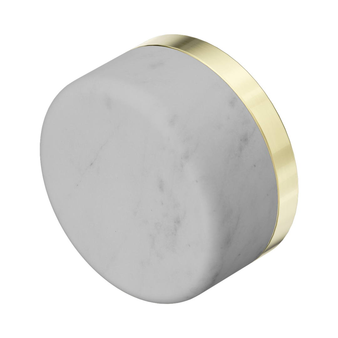 Nero Serenity Carrara Handle Brushed Gold