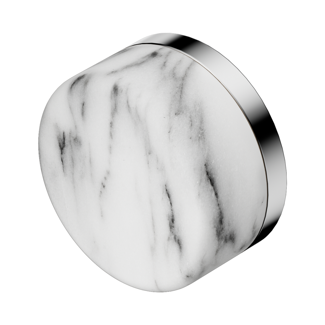 Nero Serenity Arabescato Corchia Handle Chrome