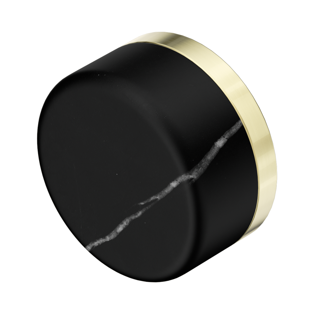 Nero Serenity Marquina Black Handle Brushed Gold