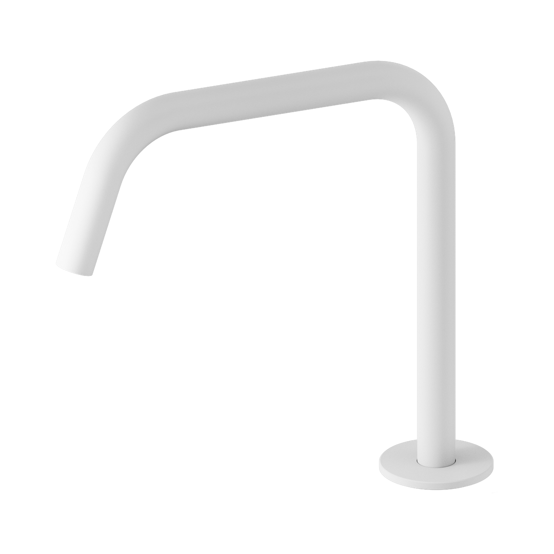 Nero Serenity Bath/Kitchen Edge Spout Ii Matte White