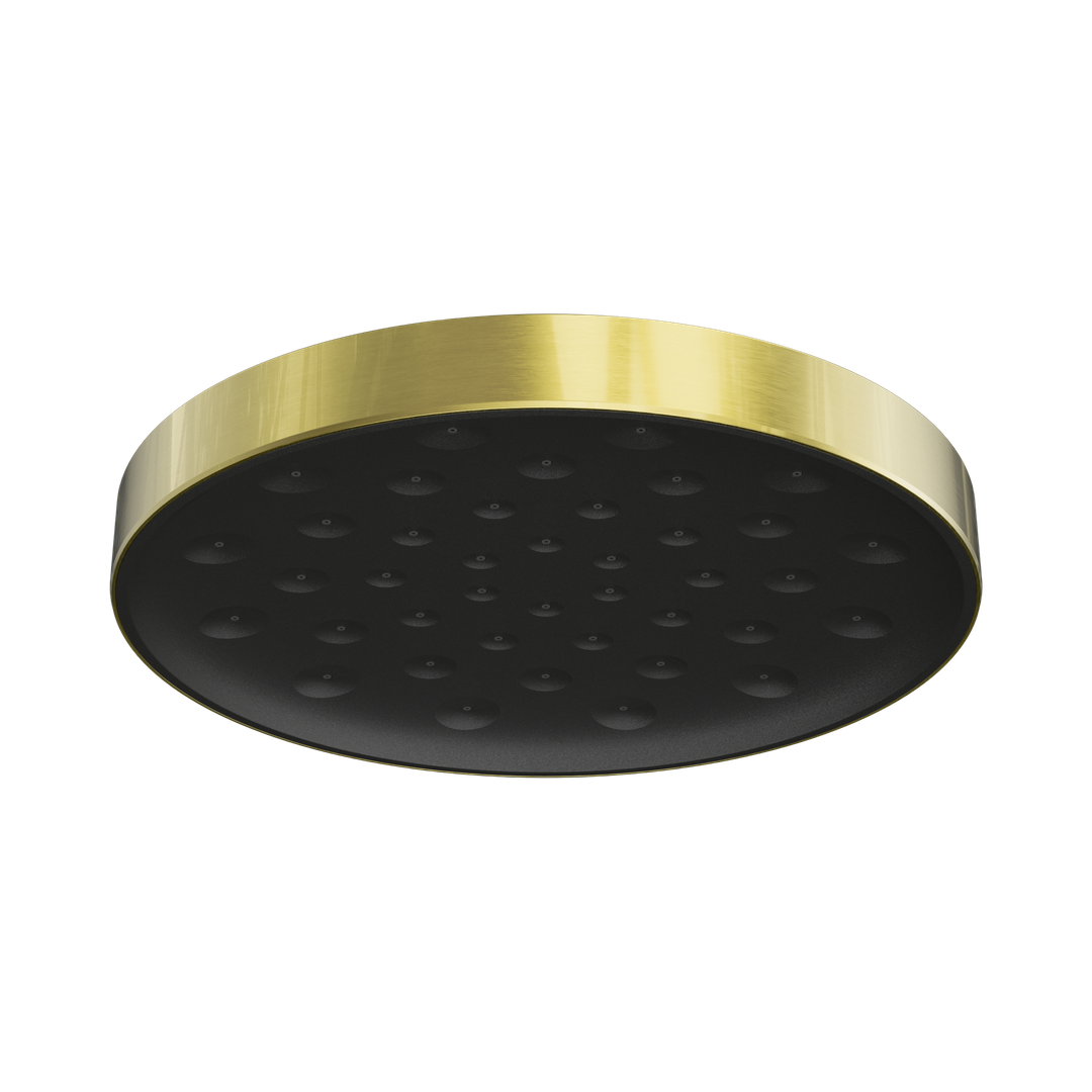 Nero Serenity Wall Shower Head Brushed Gold