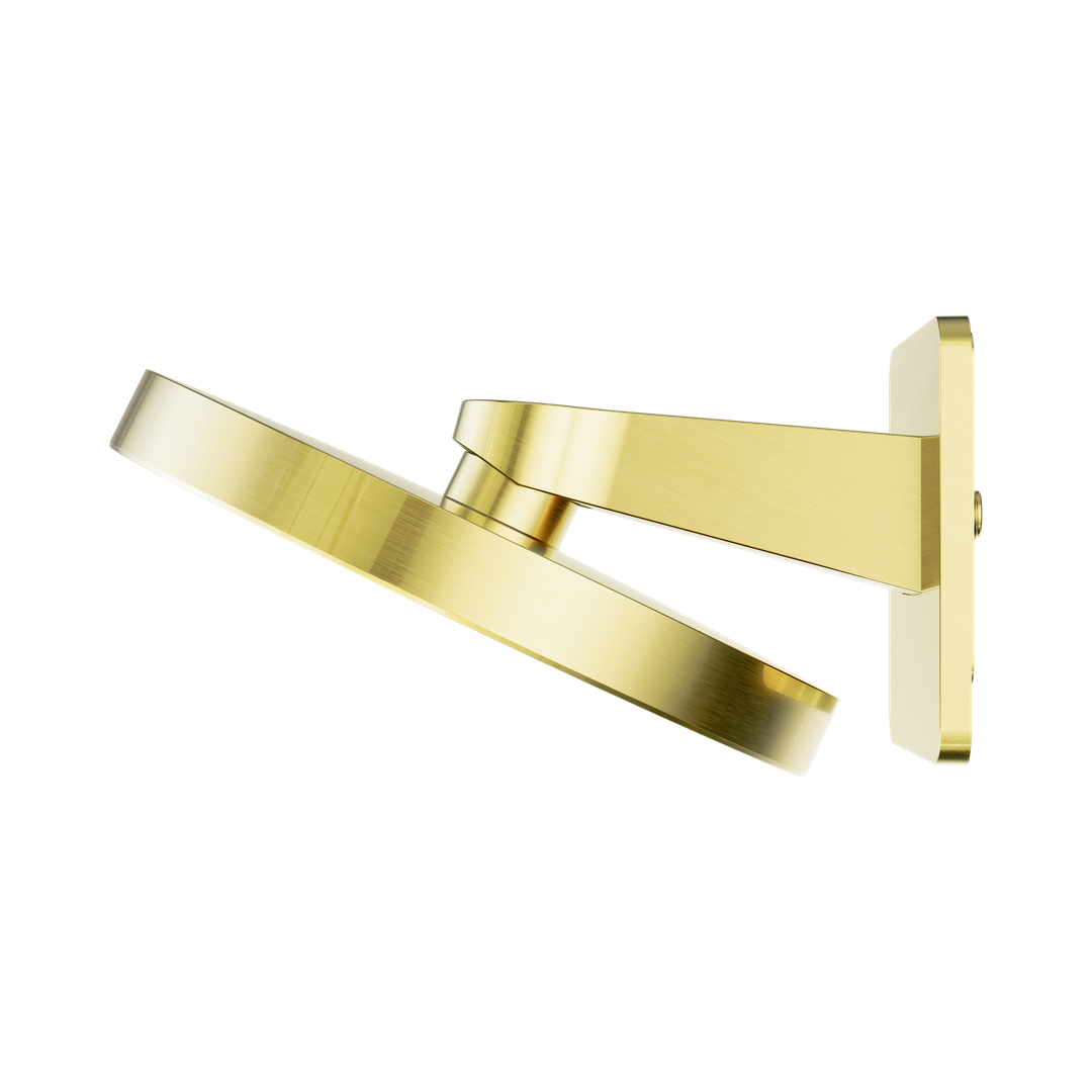Nero Serenity Wall Shower Head Brushed Gold