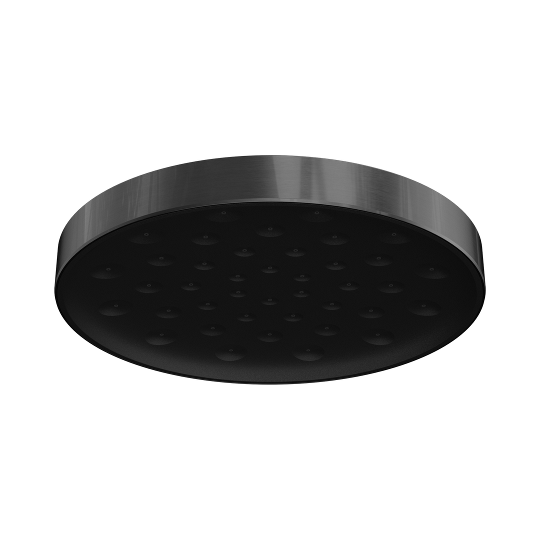 Nero Serenity Wall Shower Head Gun Metal