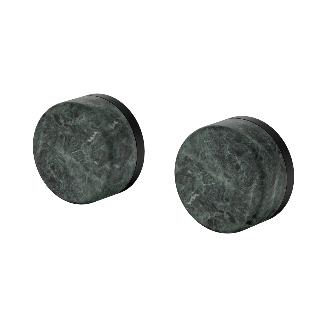 Nero Serenity Wall Top Assembly With Verde Alpi Handle Matte Black