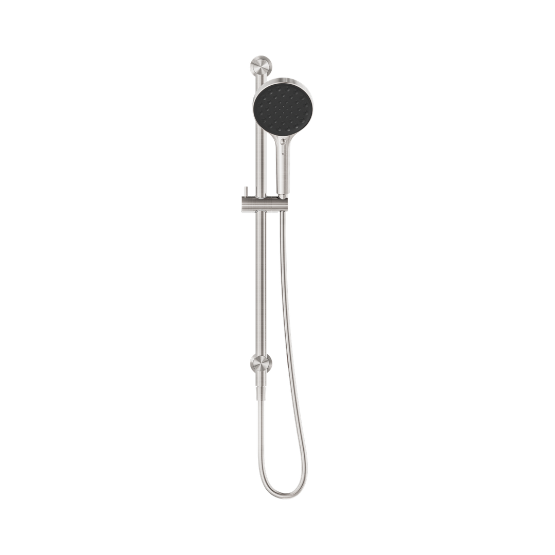 Nero Serenity Rail Shower Brushed Nickel