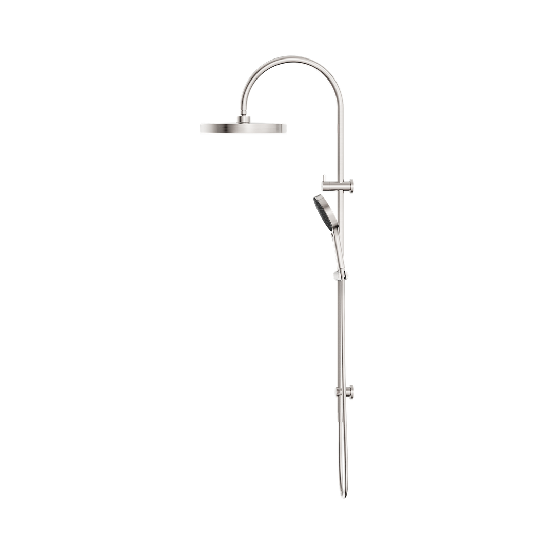 Nero Serenity Twin Shower Brushed Nickel
