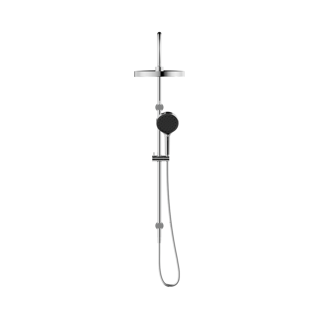 Nero Serenity Twin Shower Chrome