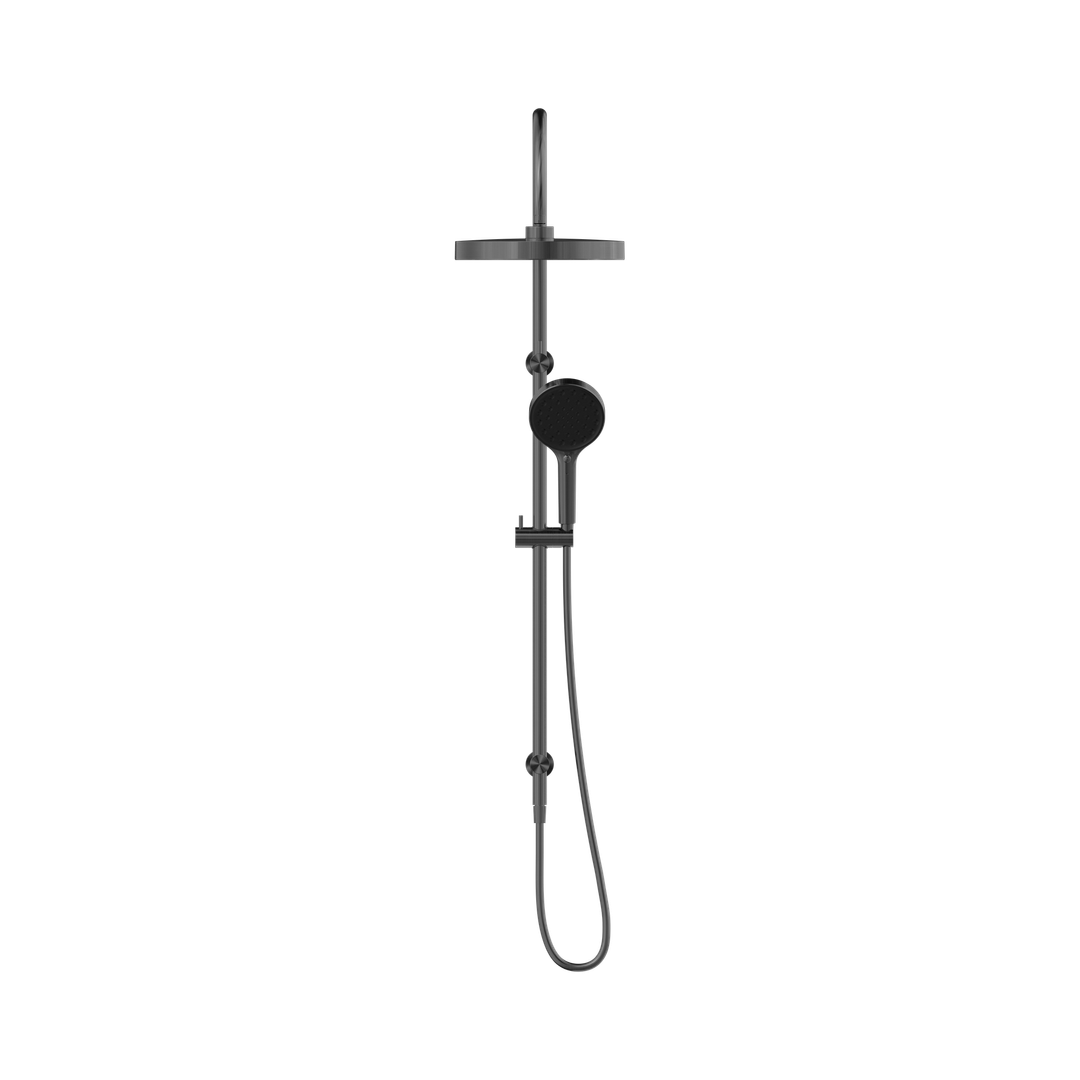 Nero Serenity Twin Shower Gun Metal