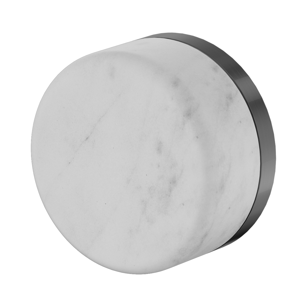 Nero Serenity Progressive Shower Mixer With Carrara Handle Gun Metal