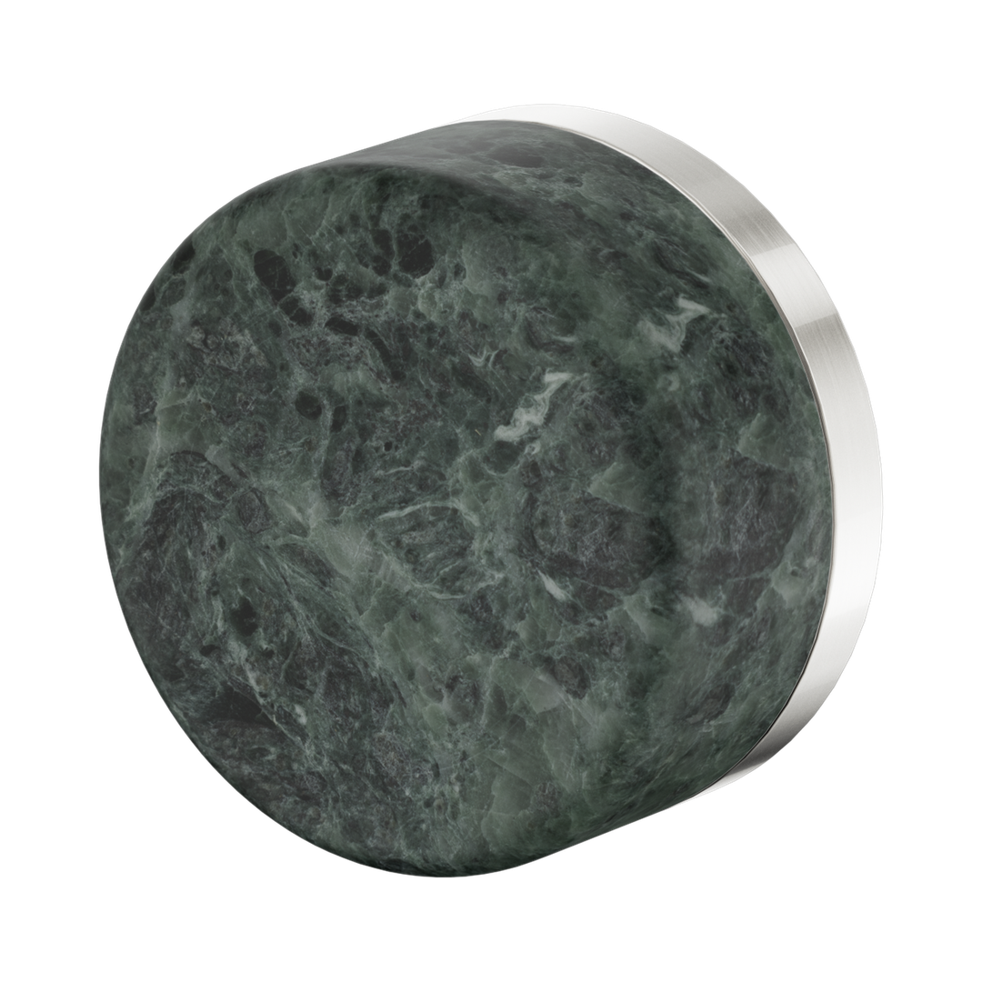 Nero Serenity Progressive Shower Mixer With Verde Alpi Handle Brushed Nickel