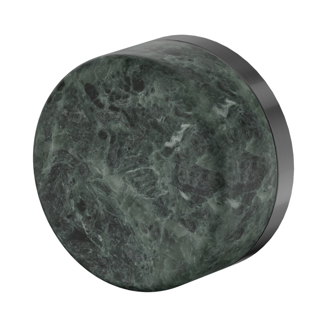 Nero Serenity Progressive Shower Mixer With Verde Alpi Handle Gun Metal