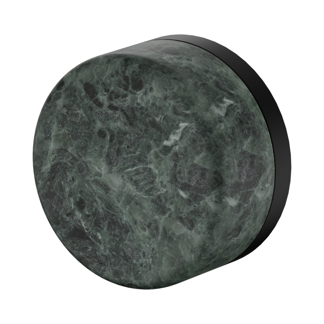 Nero Serenity Progressive Shower Mixer With Verde Alpi Handle Matte Black