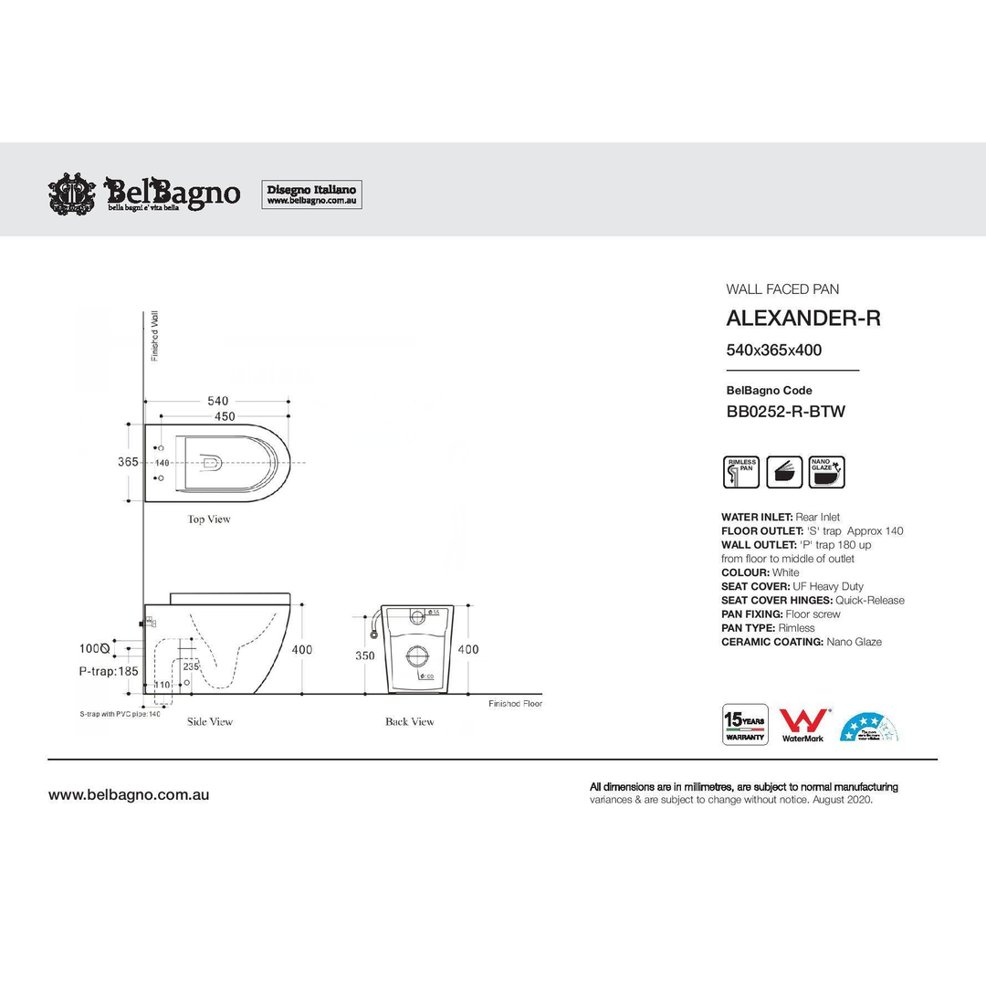 Belbagno Alexander-R Floor Standing Pan
