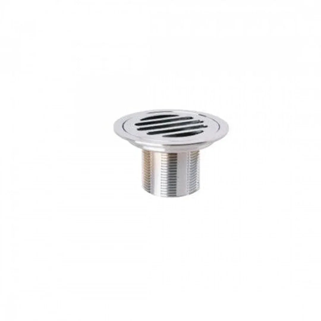 Akril Round Chrome Drain Cover Suit Tile Tray 11740 - Burdens Plumbing