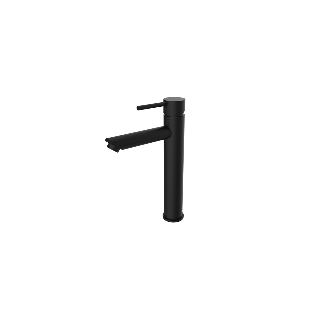 Nero Dolce Tall Basin Mixer Matt Black