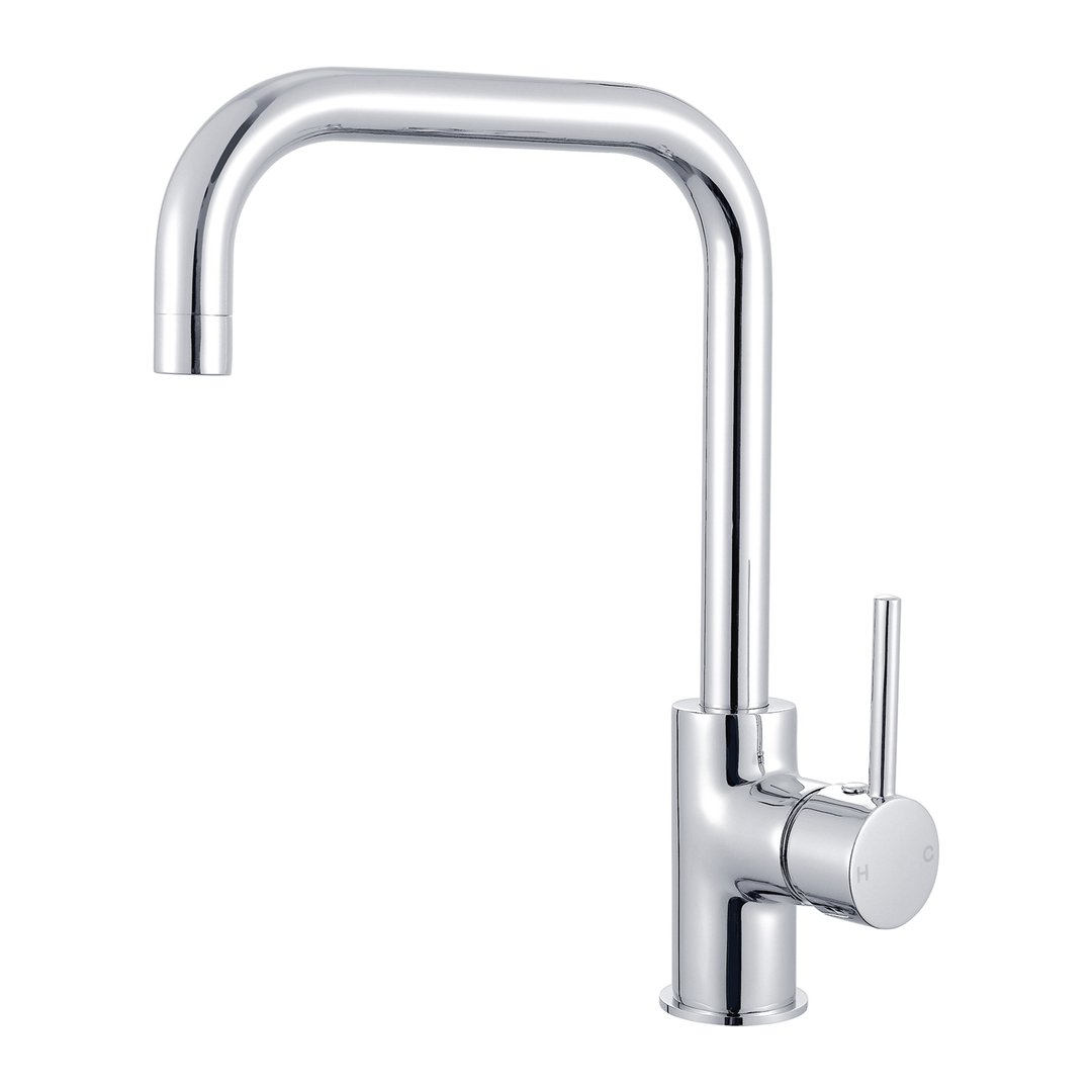 Nero Dolce Kitchen Mixer Square Shape Chrome
