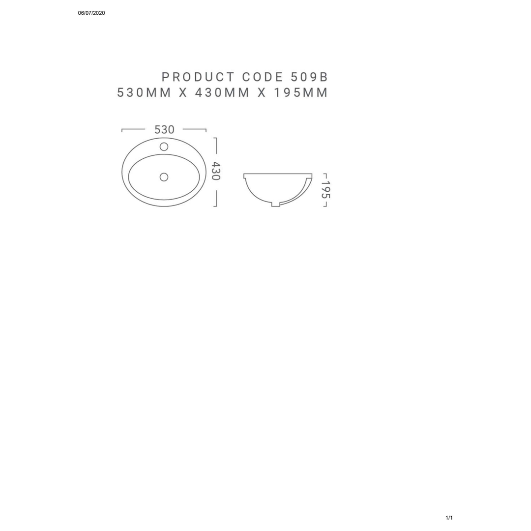 Rf Gio Drop In Basin