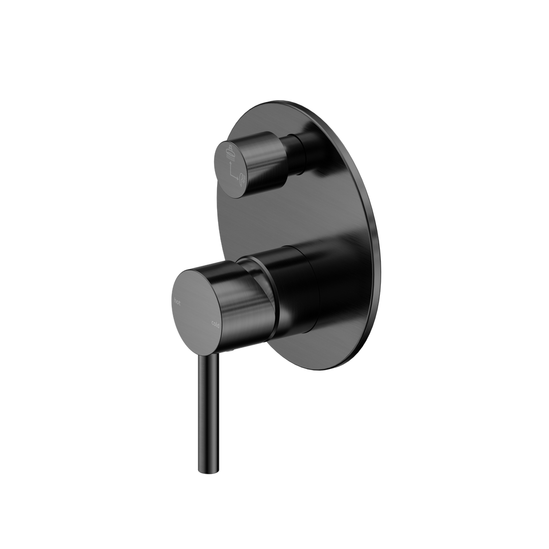Harmony Senza Plus Shower Mixer With Divertor Gun Metal