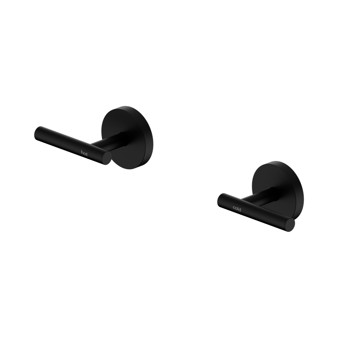 Nero Mecca Lever Wall Top Assembly Matte Black