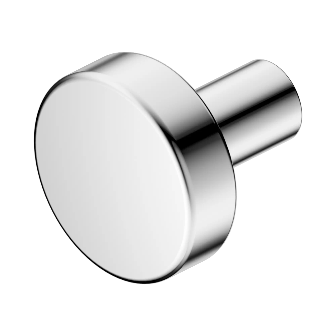 Nero Mecca Cabinet Knob – Ø26 Chrome