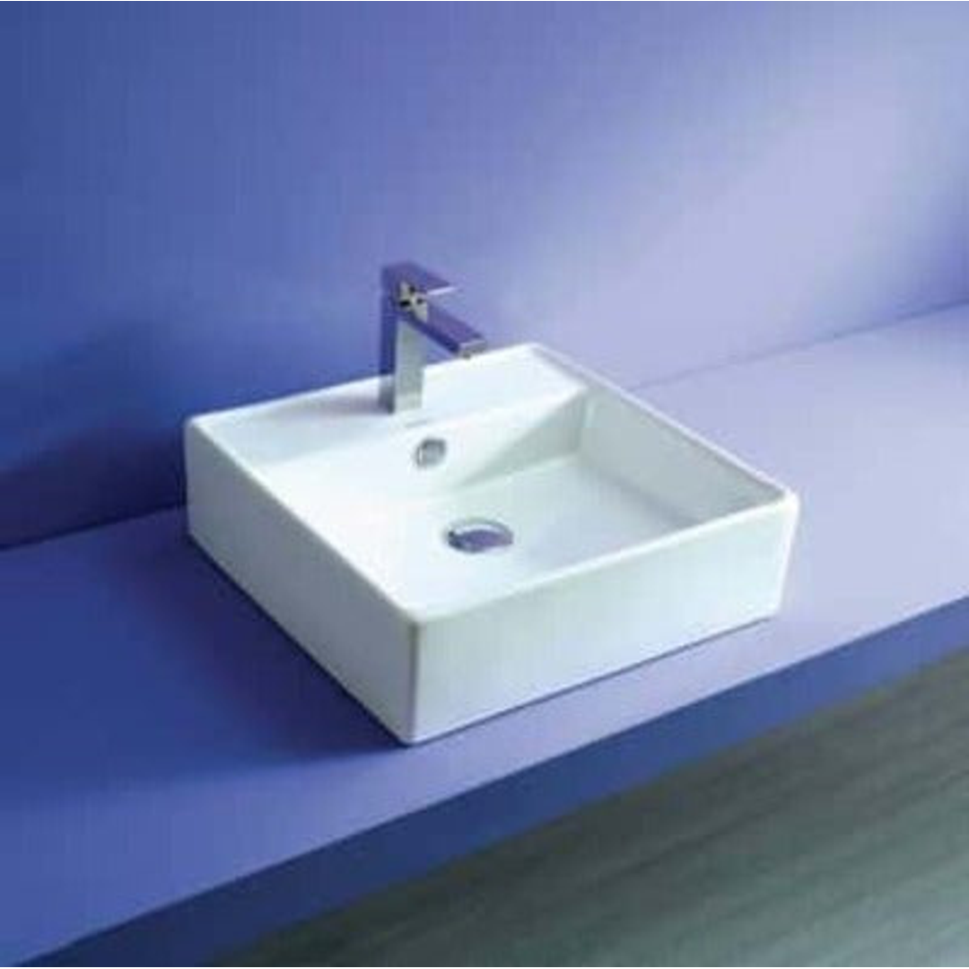 Ect Mayfair Above Counter Basin One Taphole 460X460X150mm Wb4032