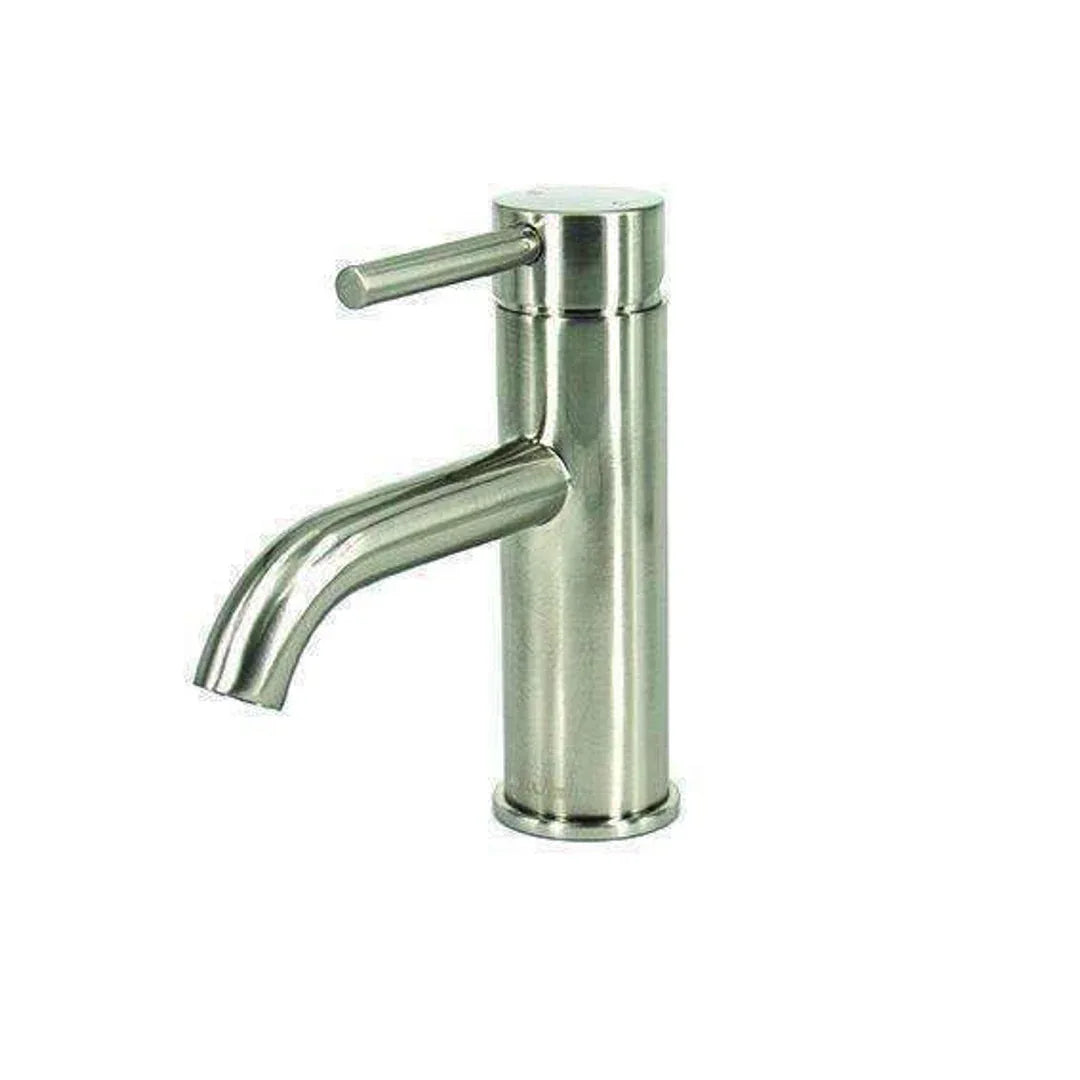 Arcisan Axus Pin Lever Basin Mixer Satin Nickel - Burdens Plumbing