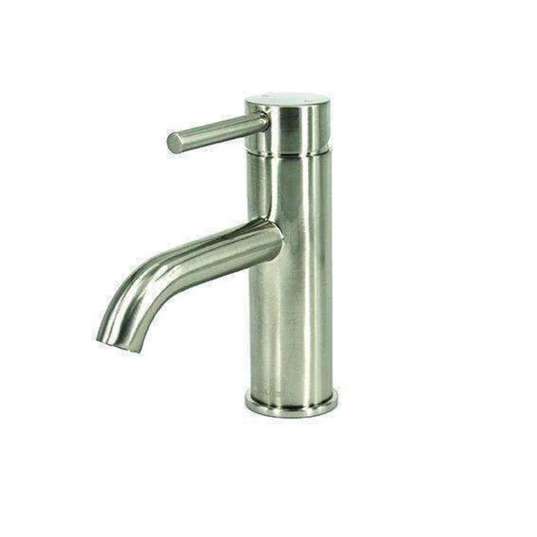 Arcisan Axus Pin Lever Basin Mixer Satin Nickel - Burdens Plumbing