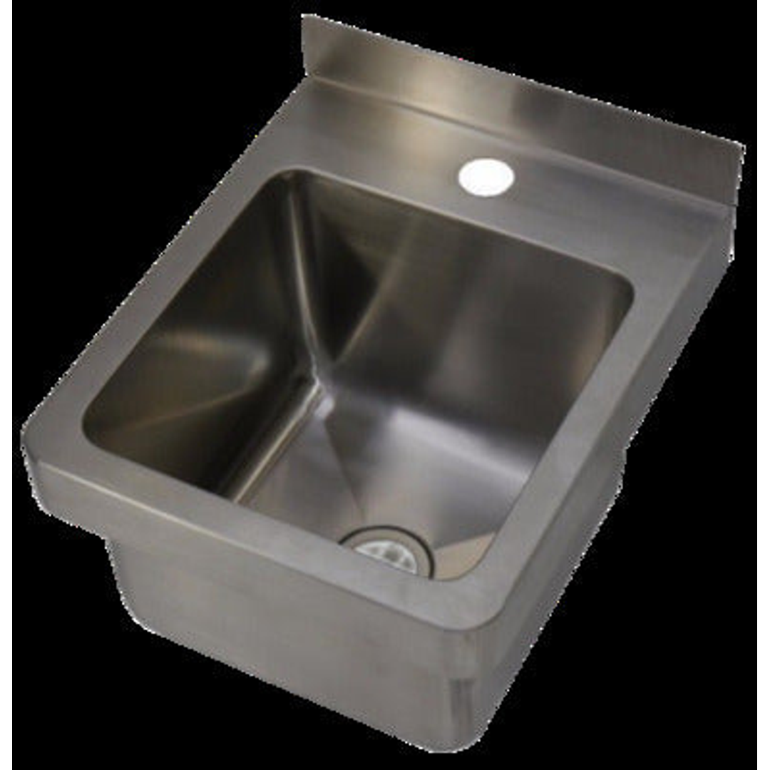 Interchange Uptown Wall Basin Slimline S/S 1 Tap Hole 300 X 355 X 200 Ss300Wb