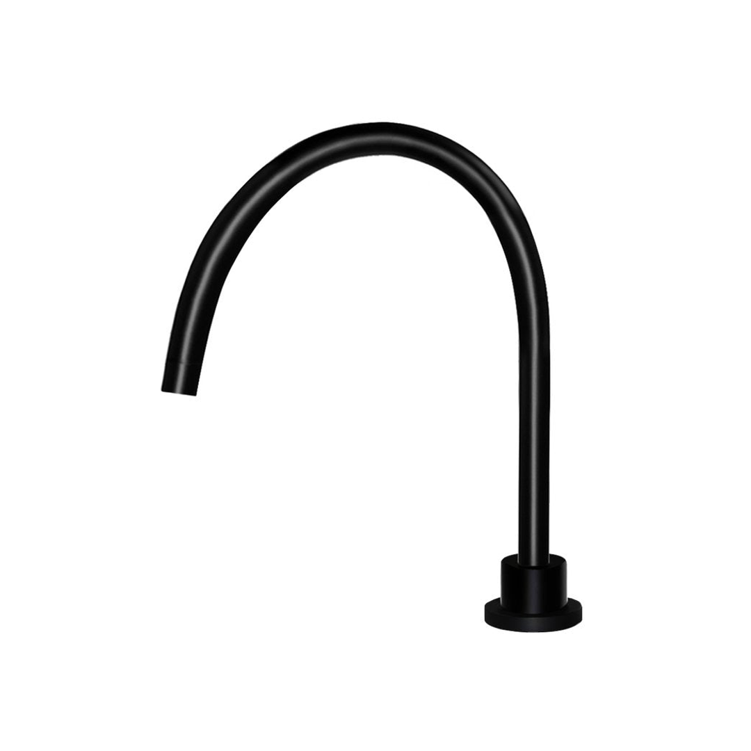 Meir Round High Rise Swivel Hob Spout Matte Black