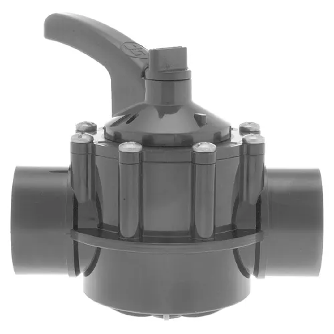 Hayward Deluxe 2 Way Ball Valve Black