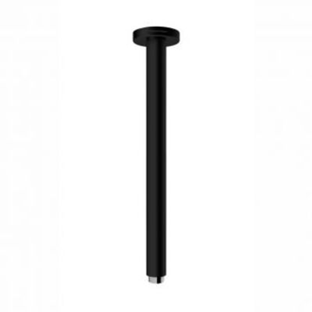 Bathe Ceiling Shower Arm 150mm M/Black