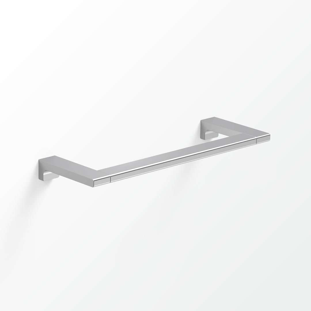 Avenir Above Single Towel Rail 23Cm Chrome