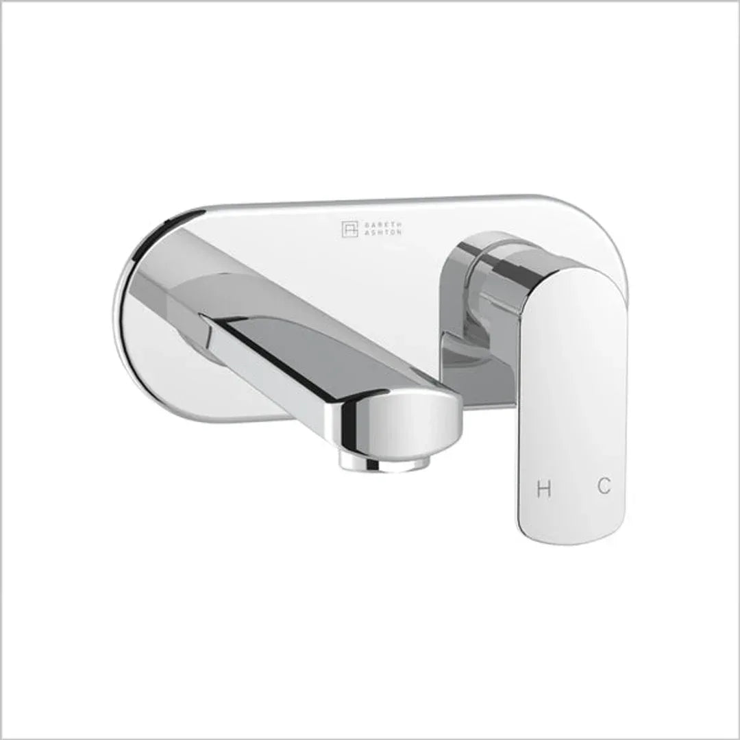 Abey Gareth Ashton Madison Avenue Wall Basin Set Chrome - Burdens Plumbing
