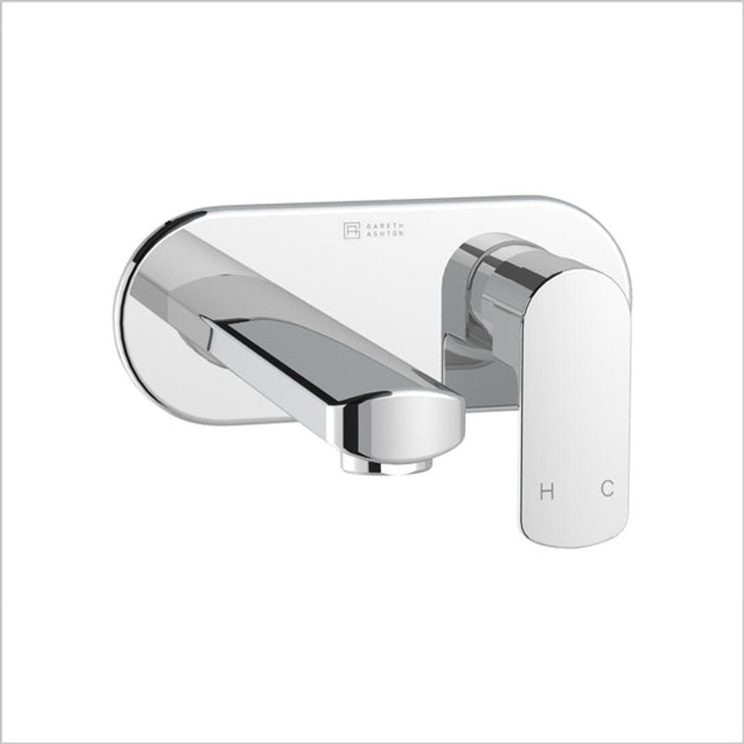 Abey Gareth Ashton Madison Avenue Wall Basin Set Chrome