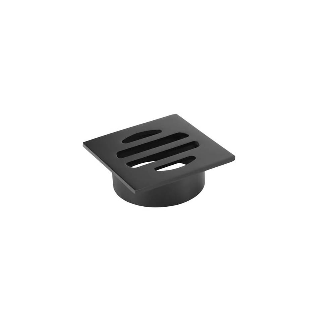 Meir Square Floor Grate Shower Drain 50Mm Outlet Matte Black