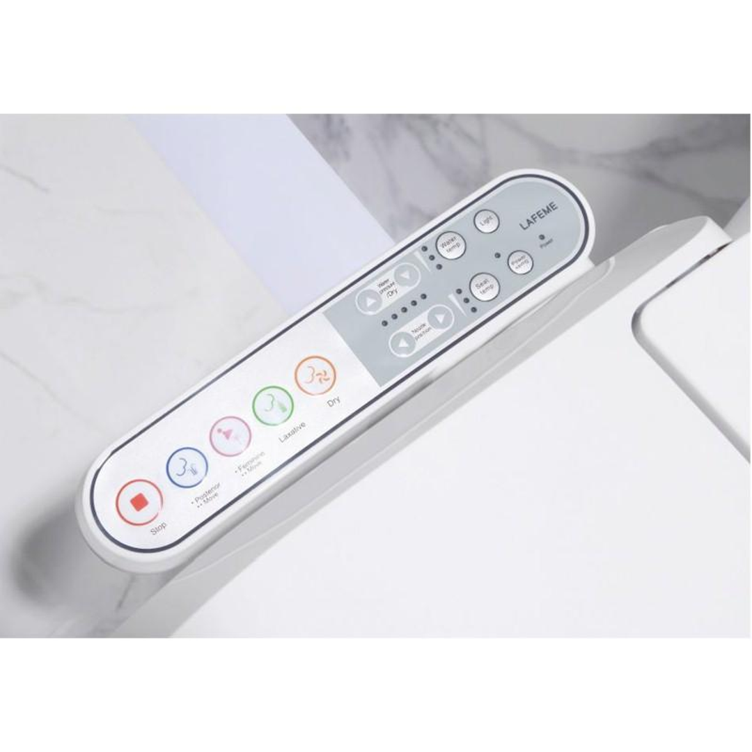 Lafeme Gladys Toilet Bidet Seat 525X472X196mm