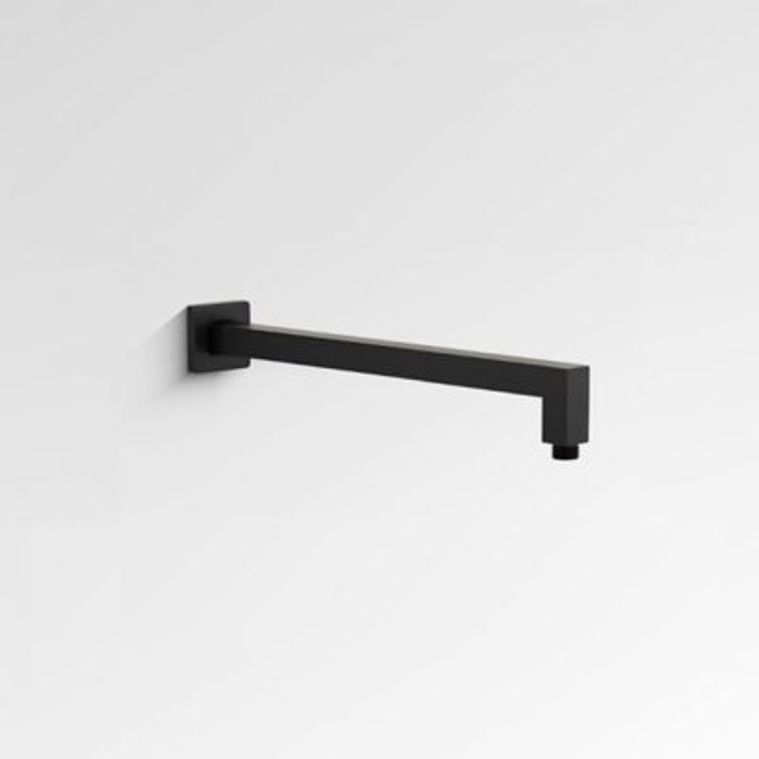 Bestlink Nautica 300mm Wall Mounted Shower Arm Matte Black