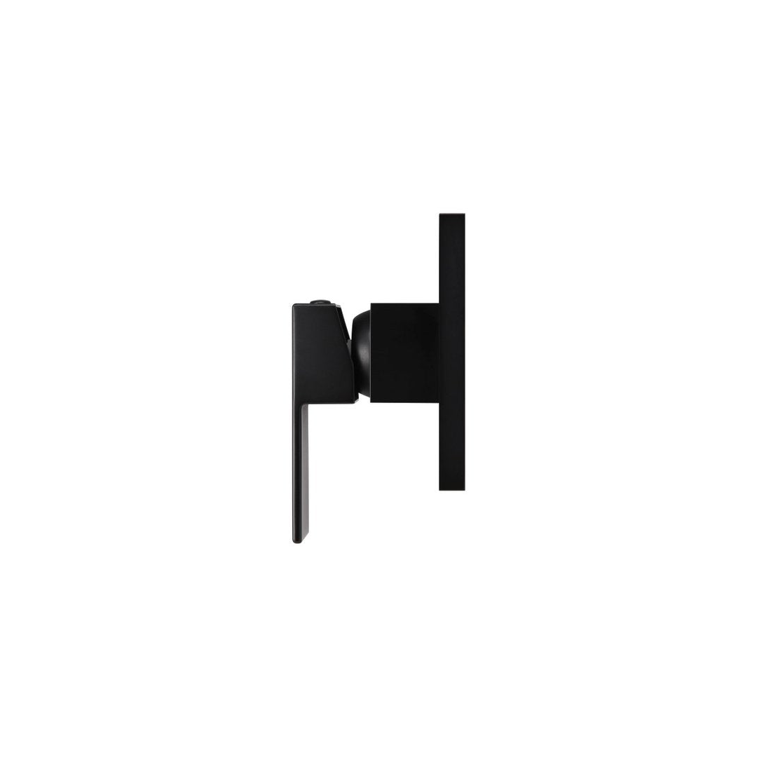 Meir Square Wall Mixer Matte Black