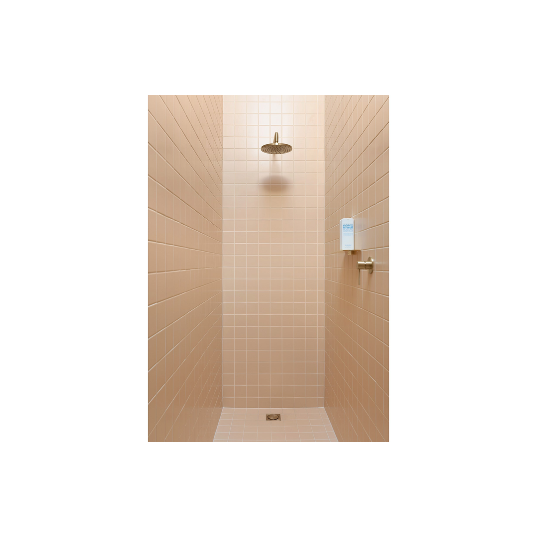 Phoenix Vivid Shower Rose 230mm Round - Brushed Gold