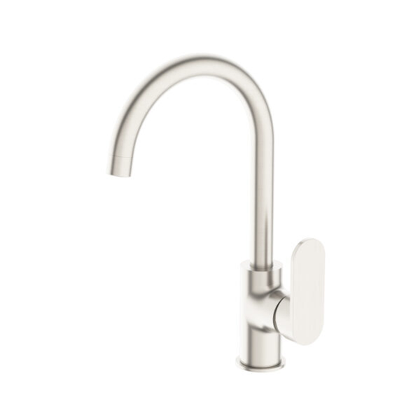 Nero Ecco Kitchen Mixer Brushed Nickel Nr301306Bn