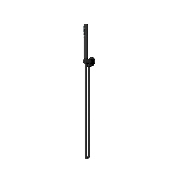 Nero Round Shower Bracket Matte Black